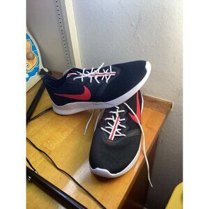 OOs 90s Elenagilbert grunge brother rugged Nike Mens 13 Black Red Running Shoes